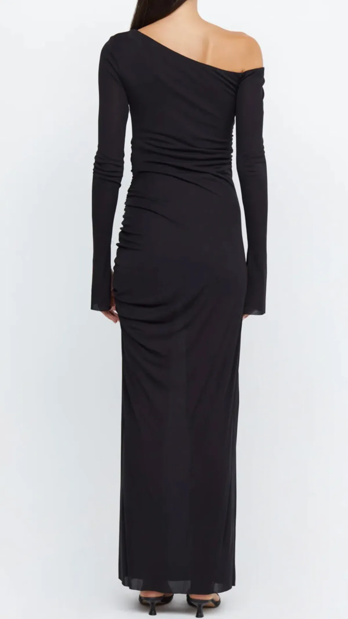 Bec & Bridge Monette Asym Long Sleeve Maxi Dress Black Size 8 / S - Image 2