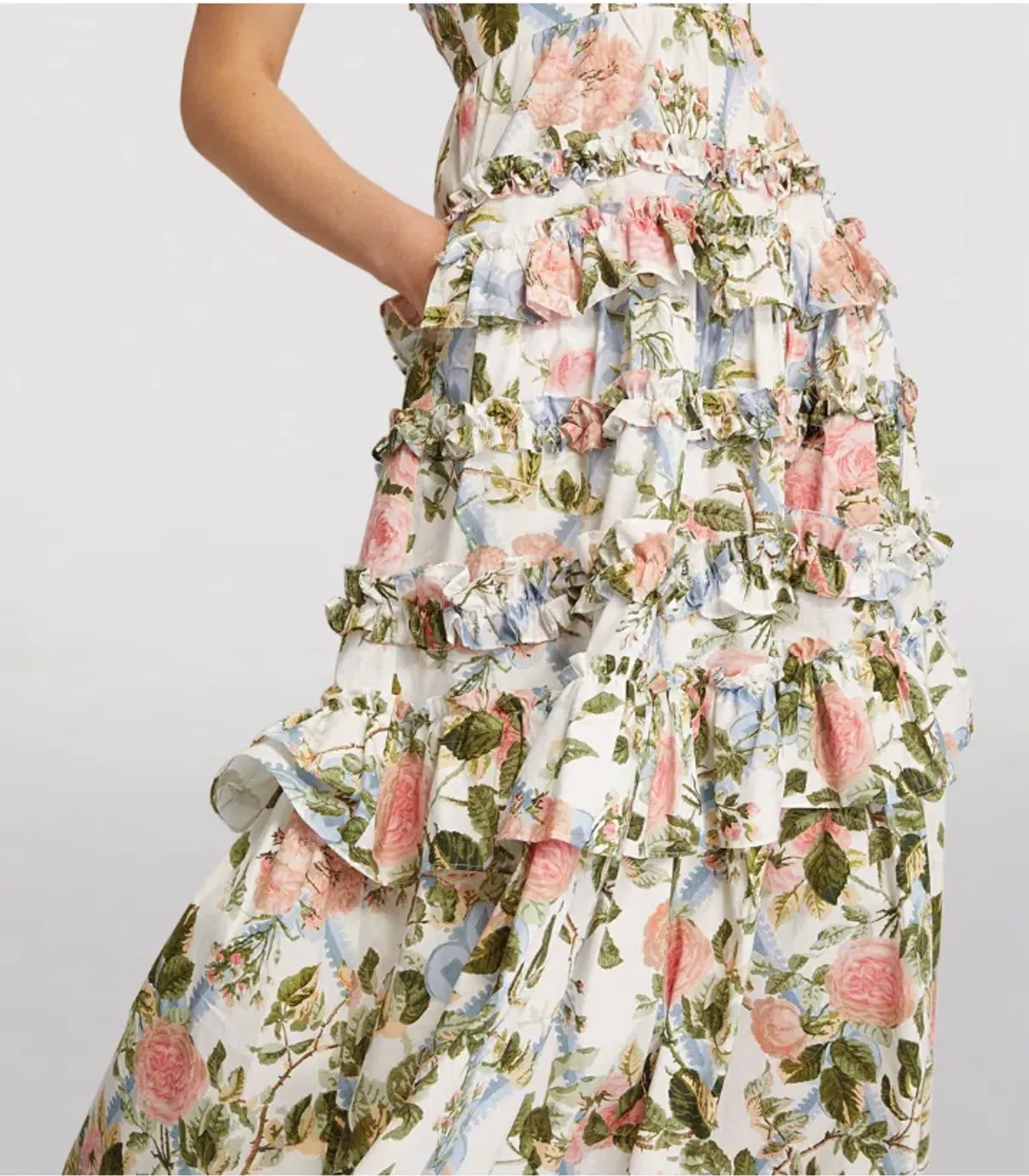 Needle & Thread | Floral Hettie Gown | Floral | Size 10 - Image 3
