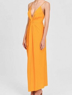 Significant Other Gold Dust Dress Sunrise Orange Size 10 for rent on The Volte - image 3