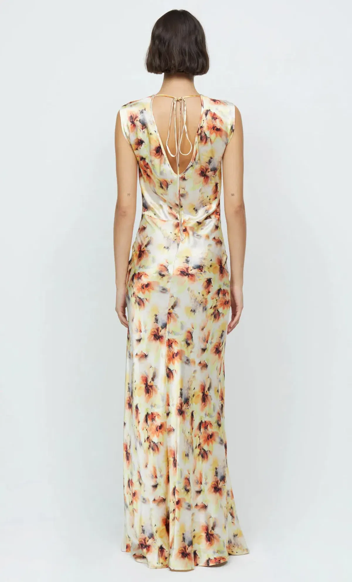 Bec & Bridge Sunset Floral Wrap Maxi Dress Size 10 - Image 3