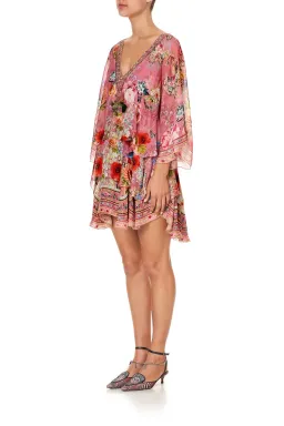 Camilla Layered Frill Short Dress Floral Size XXS/ Au 4 for rent on The Volte - image 2