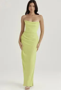 House Of CB Adrienne Dress Green Size XS / AU 6 for rent on The Volte - image 2