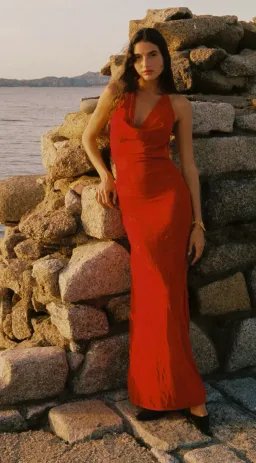 Asta Resort Klara Dress in Rossa Size S / AU 8 for rent on The Volte - image 1