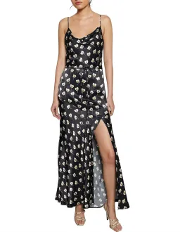 Bec & Bridge Sylvie Black Long Maxi Dress Floral Daisy Tropical 12 for rent on The Volte - image 1