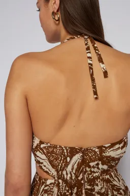 Scanlan Theodore Butterfly Dragon Dress Chocolate Size 10 for rent on The Volte - image 4