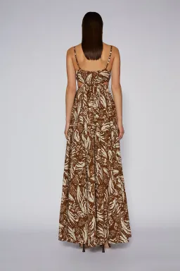 Scanlan Theodore Butterfly Dragon Dress Chocolate Size 10 for rent on The Volte - image 2