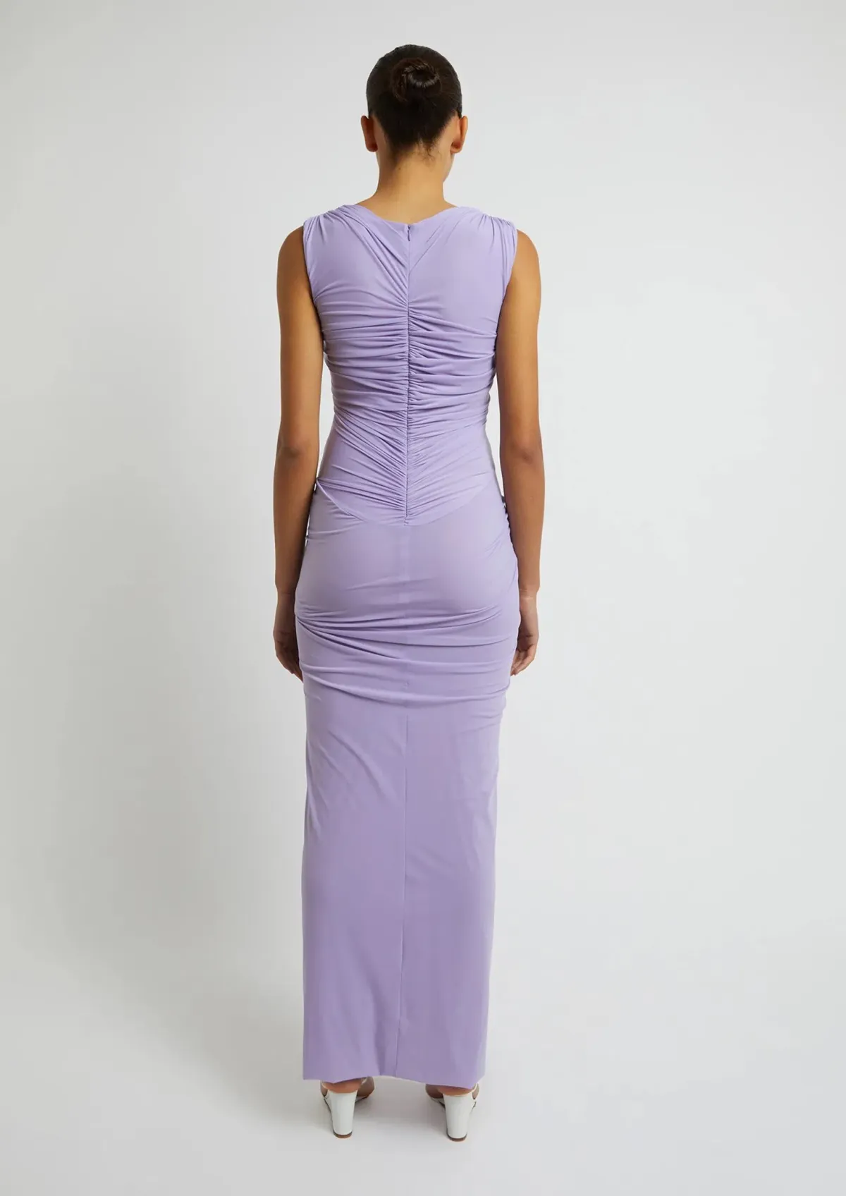 Christopher Esber Venus Tank Dress Lilac Size 6 - Image 2