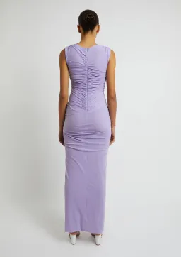 Christopher Esber Venus Tank Dress Lilac Size 6 for rent on The Volte - image 2