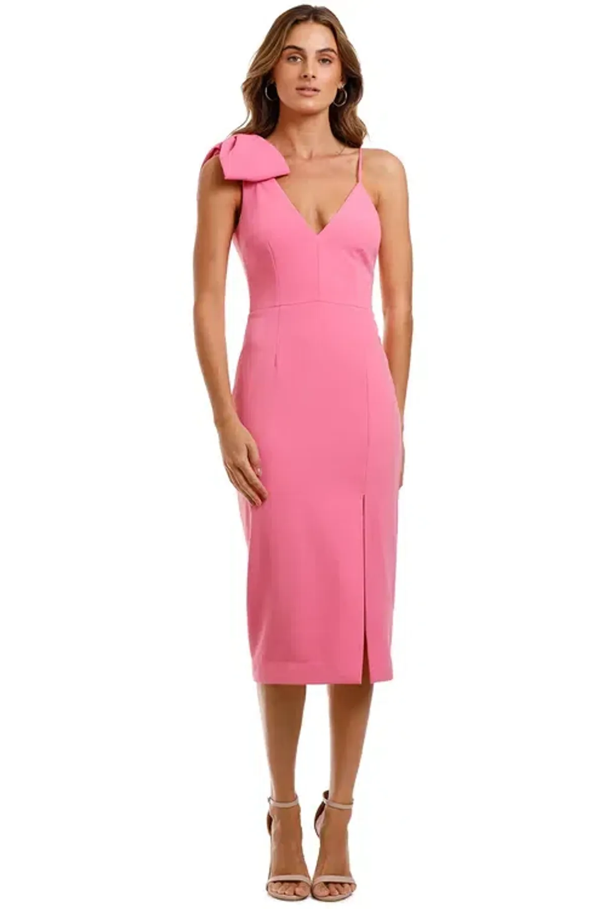 Rebecca Vallance Love Bow Dress Pink Size 6 - Image 1