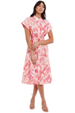 Rebecca Vallance Tropicale Midi Print Size 8 for rent on The Volte - image 1