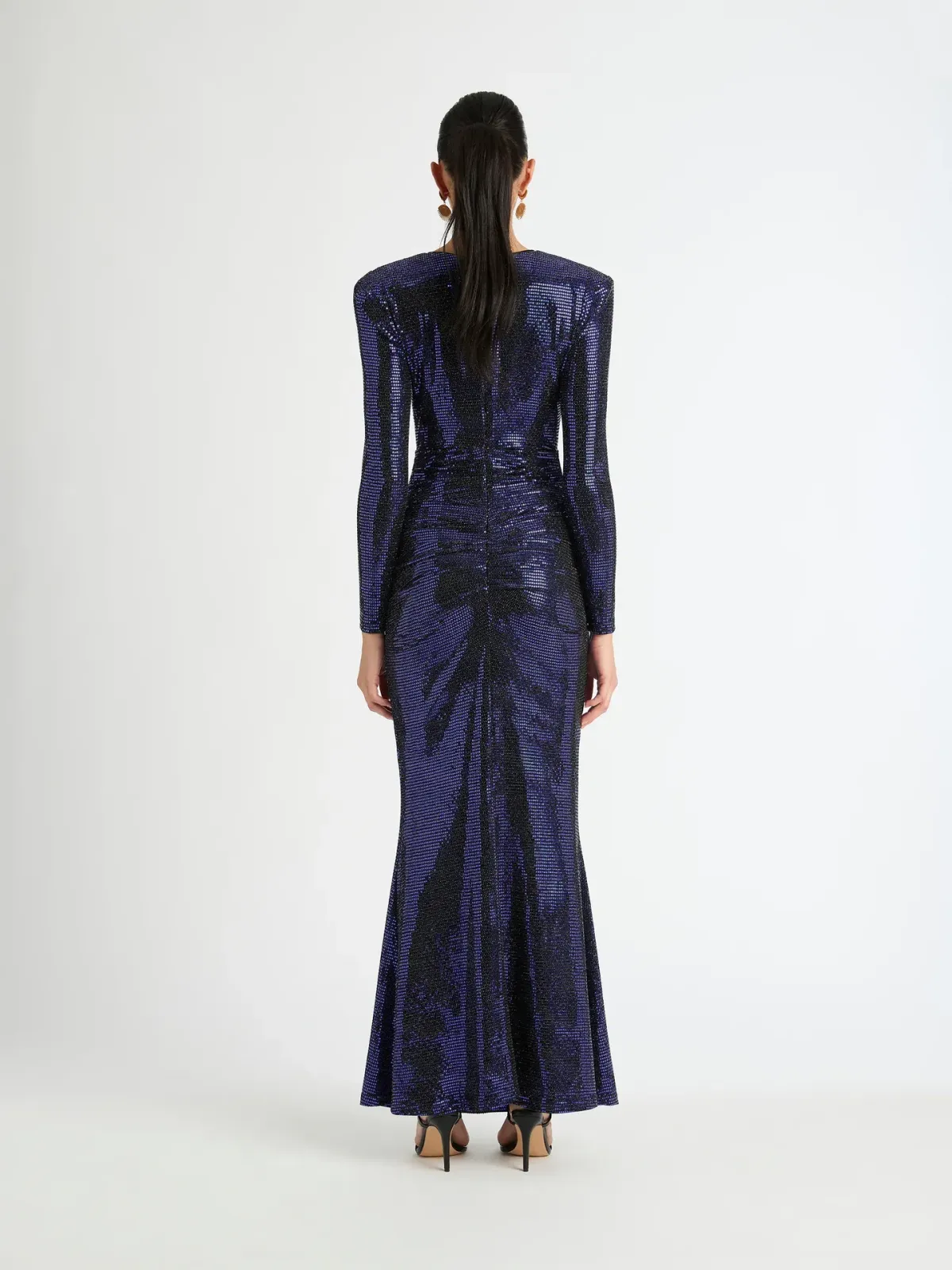 Sheike Angelica Maxi Dress Blue Size AU 6 - Image 2