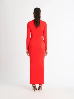 Sheike Signature Maxi Dress Red Size AU 6 for rent on The Volte - image 4