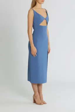 Bec & Bridge Josette Midi Dress Blue Size 14 for rent on The Volte - image 2
