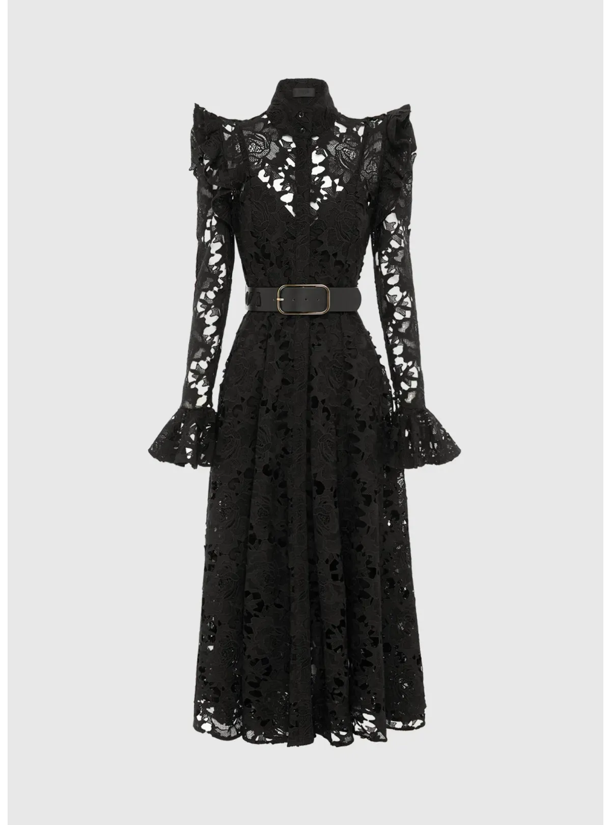 Leo Lin Aliyah Dress Black Size AU 12 - Image 5
