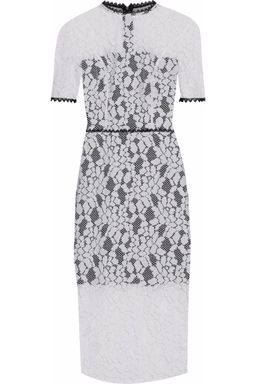Alexis Remi cutout Guipure lace midi dress Size 8 for rent on The Volte - image 3