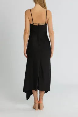 Camilla and Marc Acacia Square Neck Dress Black Size AU 8 for rent on The Volte - image 3