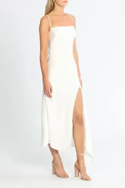 Camilla and Marc Acacia Square Neck Dress Ivory White Size AU 10 for rent on The Volte - image 2