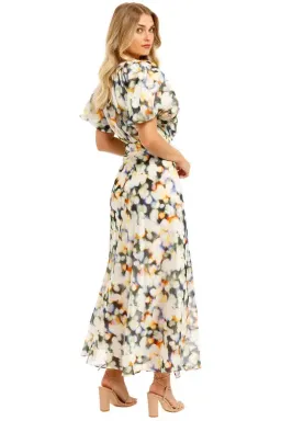 Ginger & Smart Lumiere Wrap Dress Lumiere Multi Print Size AU 16 for rent on The Volte - image 2