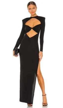 Bronx and Banco Daphne Dress Black Noir Size 6 for rent on The Volte - image 4