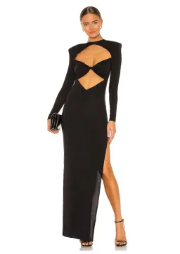 Bronx and Banco Daphne Dress Black Noir Size 6 for rent on The Volte - image 1