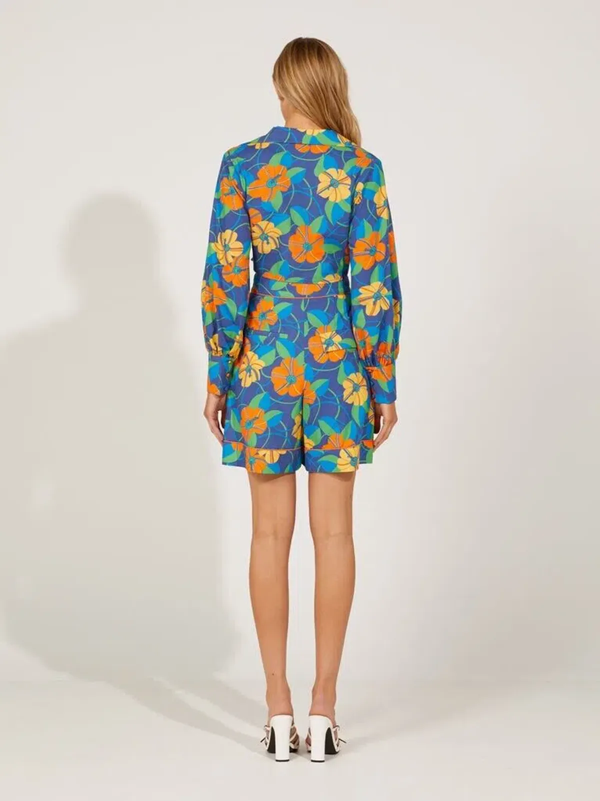 Alice McCall Giselle Top & Shorts Set Mazarine Size 6 - Image 3