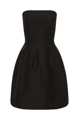 Aje Baret Mini Strapless Dress Black Size 6  for rent on The Volte - image 5