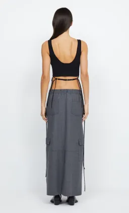 Bec & Bridge Aria Knit Cropped Top Black Size 8  for rent on The Volte - image 5