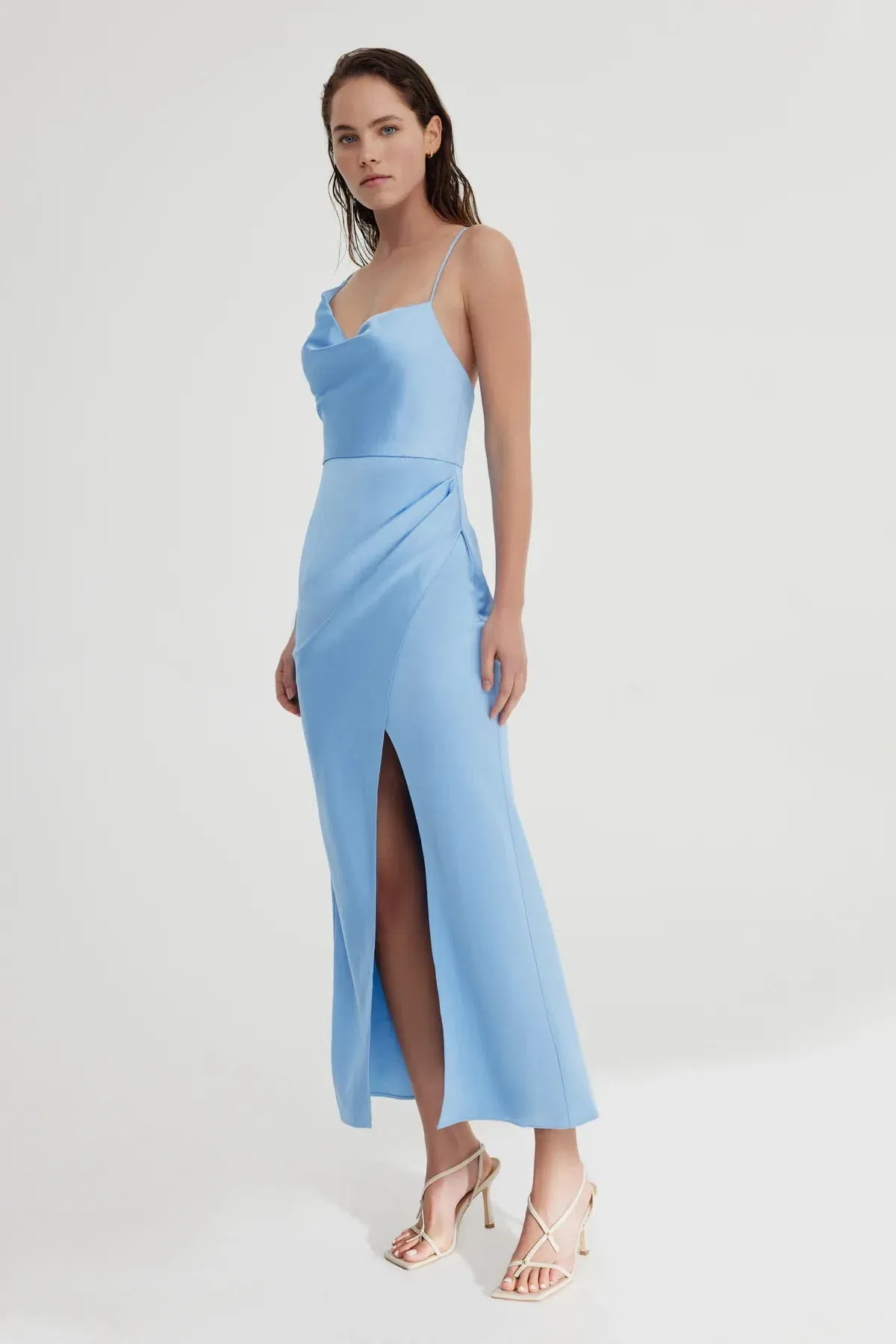 Significant Other Aria Dress Blue Size 8 - Image 4