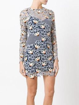 Self Portrait Guipure Lace Mini Dress Size 10 for rent on The Volte - image 2