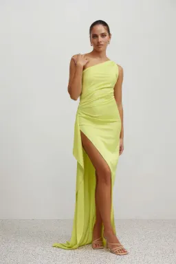 Lexi Samira Dress in Mojito Diamante Strap Size 10 for rent on The Volte - image 1