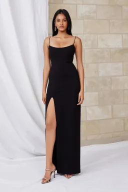 Lexi Tory Dress in Black Size 6 for rent on The Volte - image 1