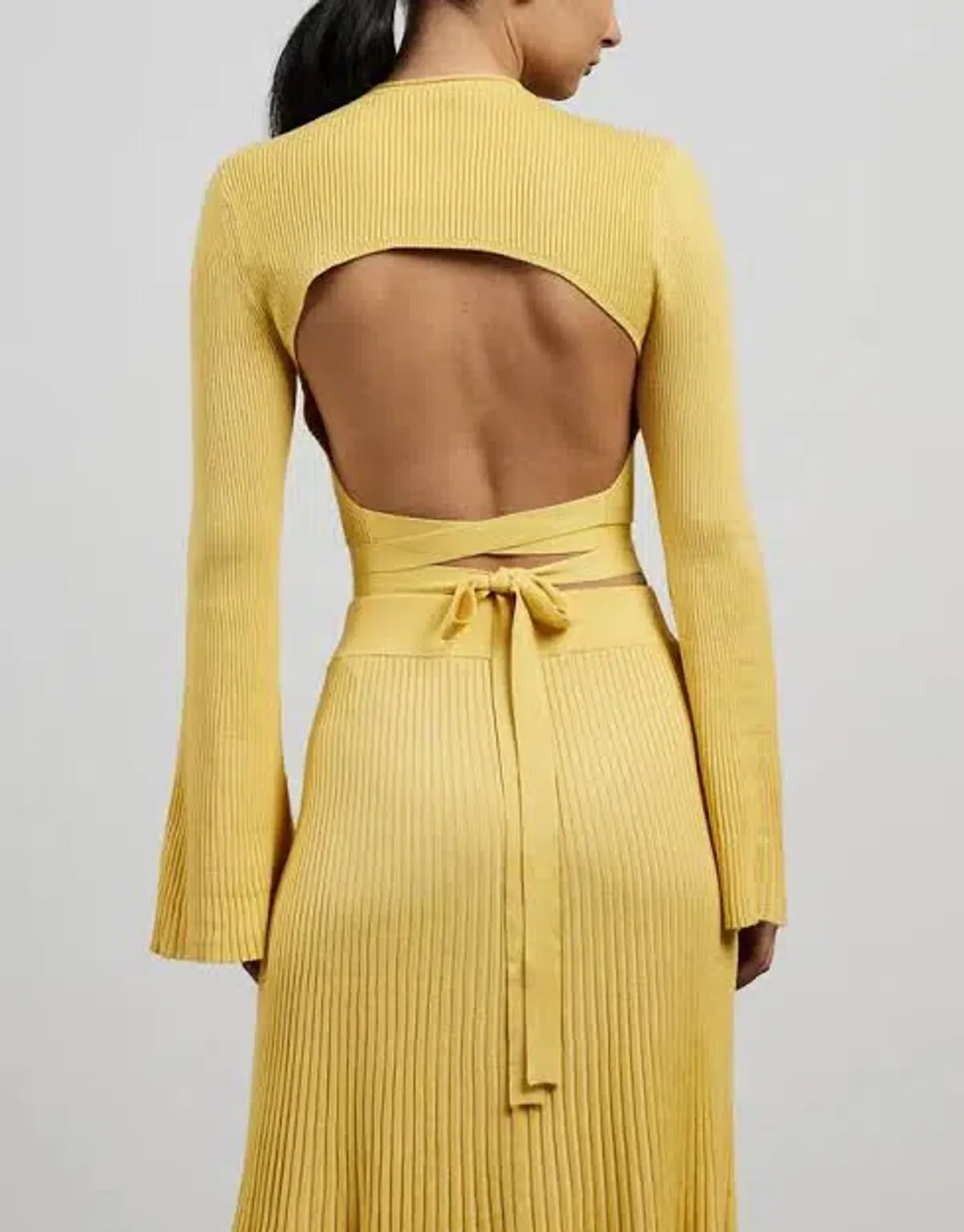 Hansen And Gretel Knit Set Sunshine Yellow Size 6 - Image 3