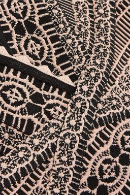 Herve Leger Regina Jacquard Knit Bandage Gown Size 8 for rent on The Volte - image 4