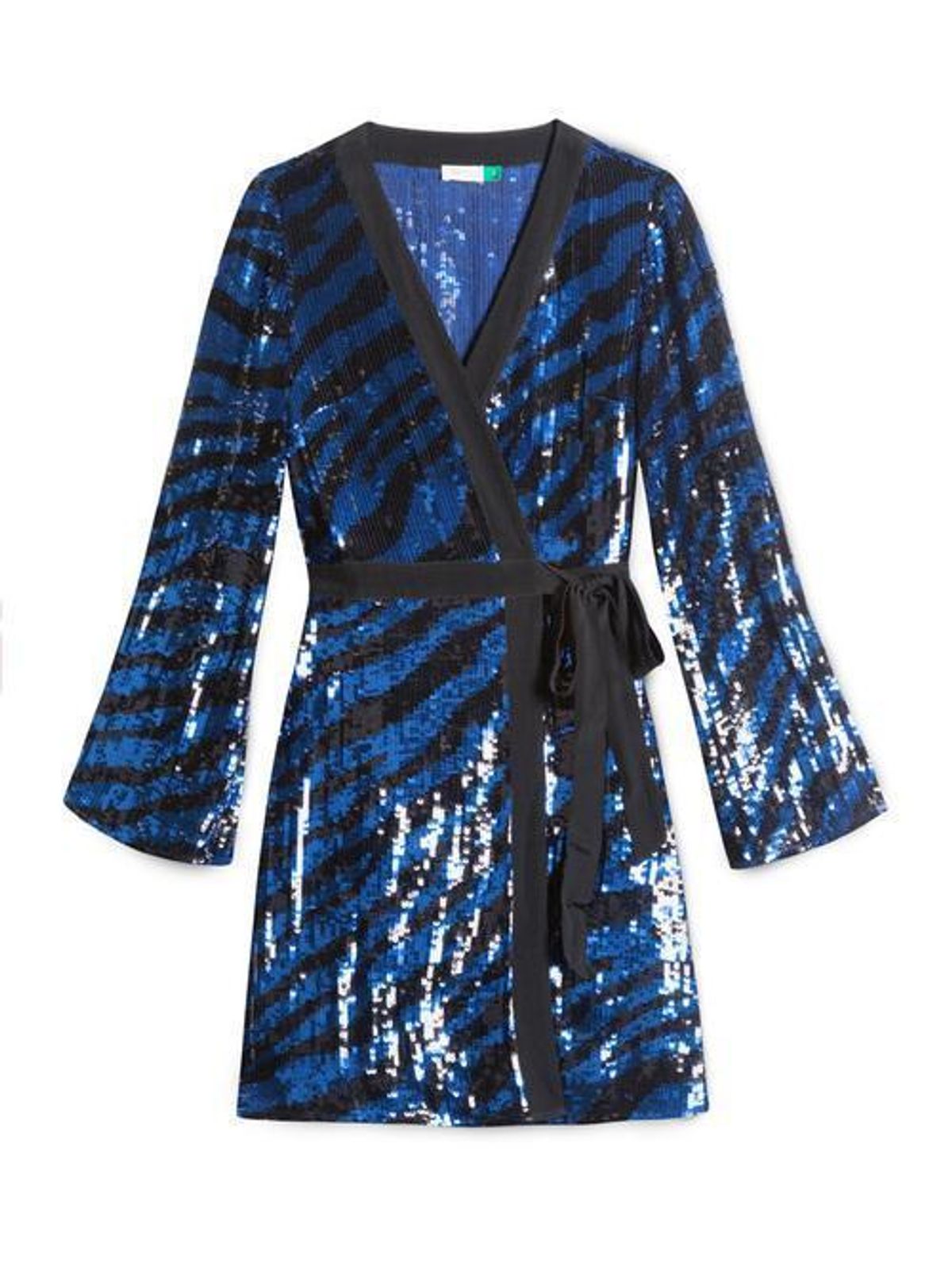 Rixo London Maria Tiger Sequin Dress Size 12 - Image 3