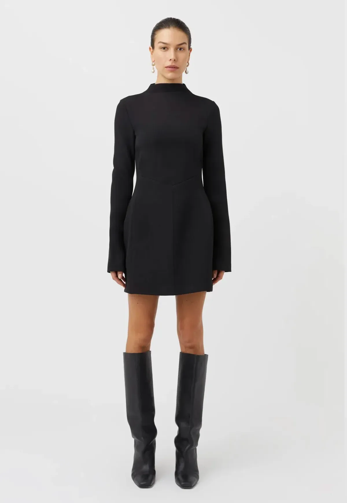 Camilla & Marc Gordon Mini Dress Black Size 8 - Image 1