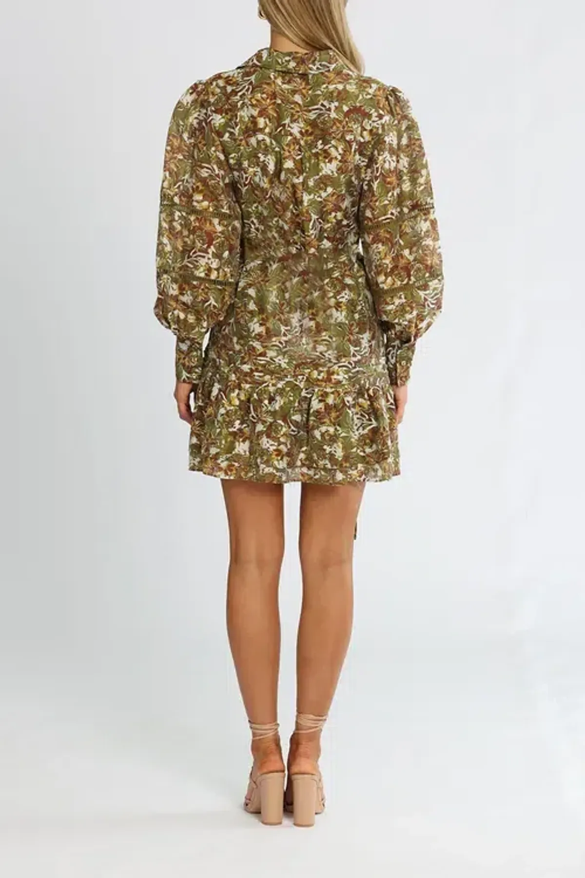 Ministry of Style Floral In Disguise Mini Dress Multi Print Size AU 16 - Image 3