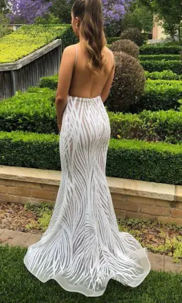 Jadore JX098 Ball Dress White Size AU 6 for rent on The Volte - image 2