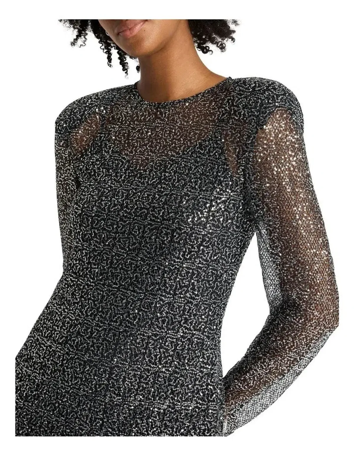 Sass & Bide Dark Nights Mini Dress Black Size M / AU 10  - Image 2