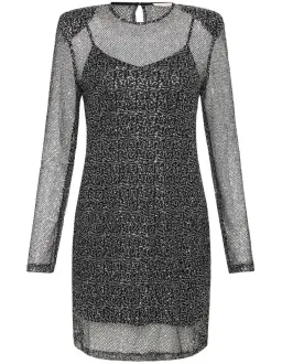 Sass & Bide Dark Nights Mini Dress Black Size M / AU 10  for rent on The Volte - image 4
