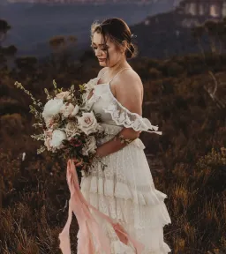 Spell Chloe Gown Cream Size Large / AU 12 for rent on The Volte - image 2