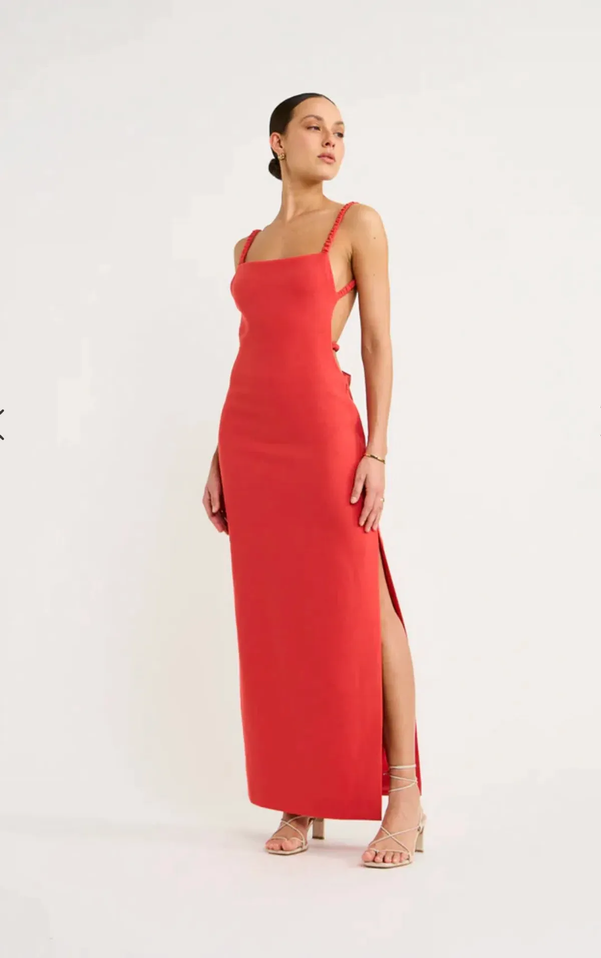 Sir the Label Spoerri Backess Gown in Red Size 1 / Au 8 - Image 3