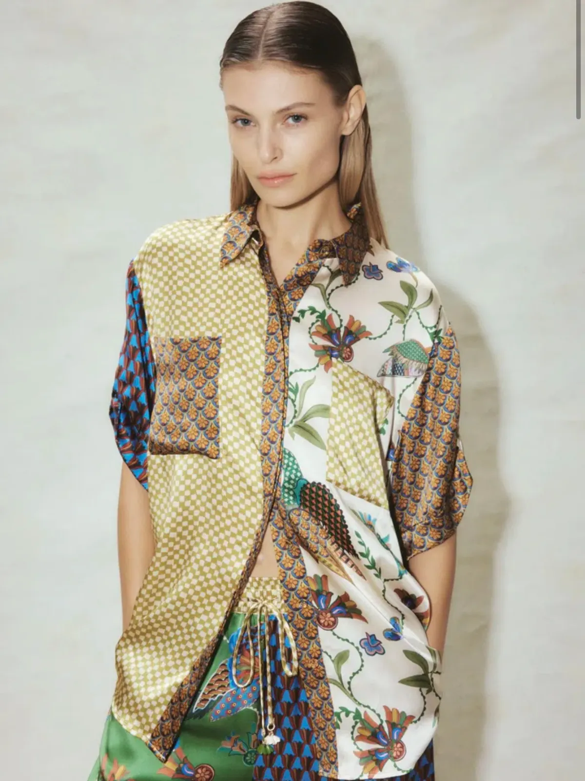 Alemais Birdie Shirt And Pant Set Multi Size AU 8 - Image 2