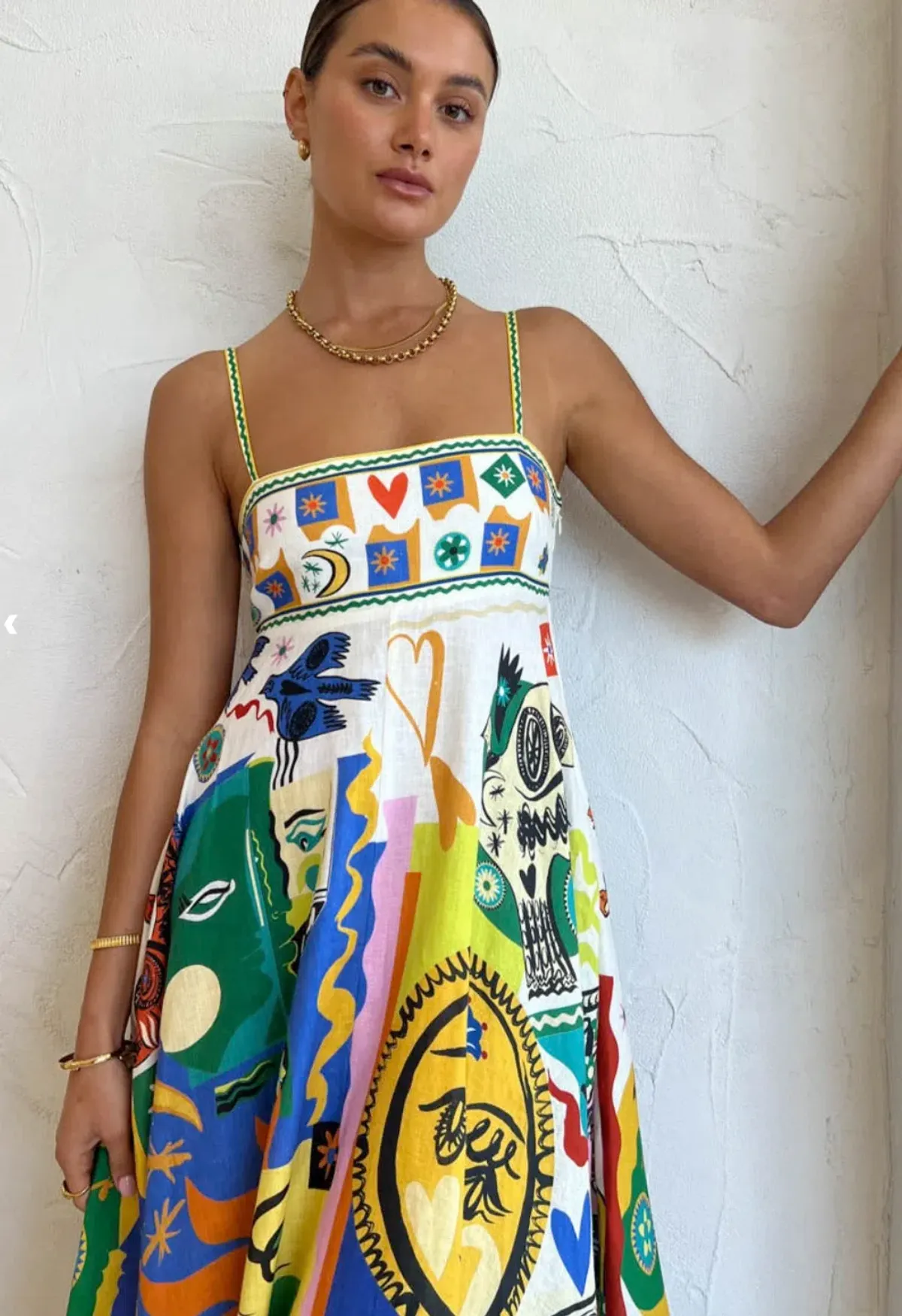 Alemais Soleil Sundress Multi Size AU 6 - Image 4