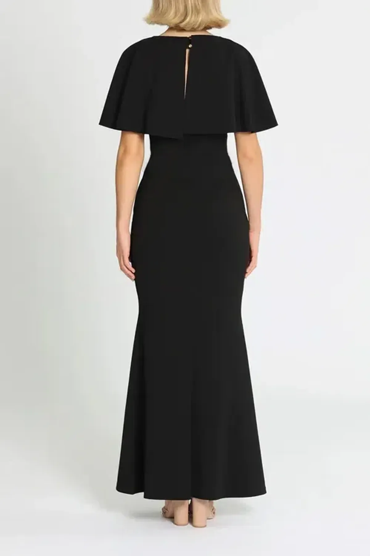 Pasduchas Mrs Carter Gown Black Black Size 10 - Image 2