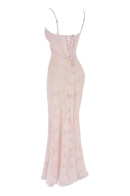 House of CB  Seren Dress Pink Size 8   for rent on The Volte - image 9