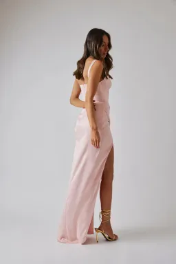 Bianca and Bridgett Peony Dress Blush Size 6 for rent on The Volte - image 2
