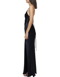 Bec & Bridge Ren Split Maxi Dress Black Size 6 for rent on The Volte - image 3