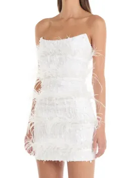 Eliya The Label Tiffany Dress White Size L/Au 12 for rent on The Volte - image 4