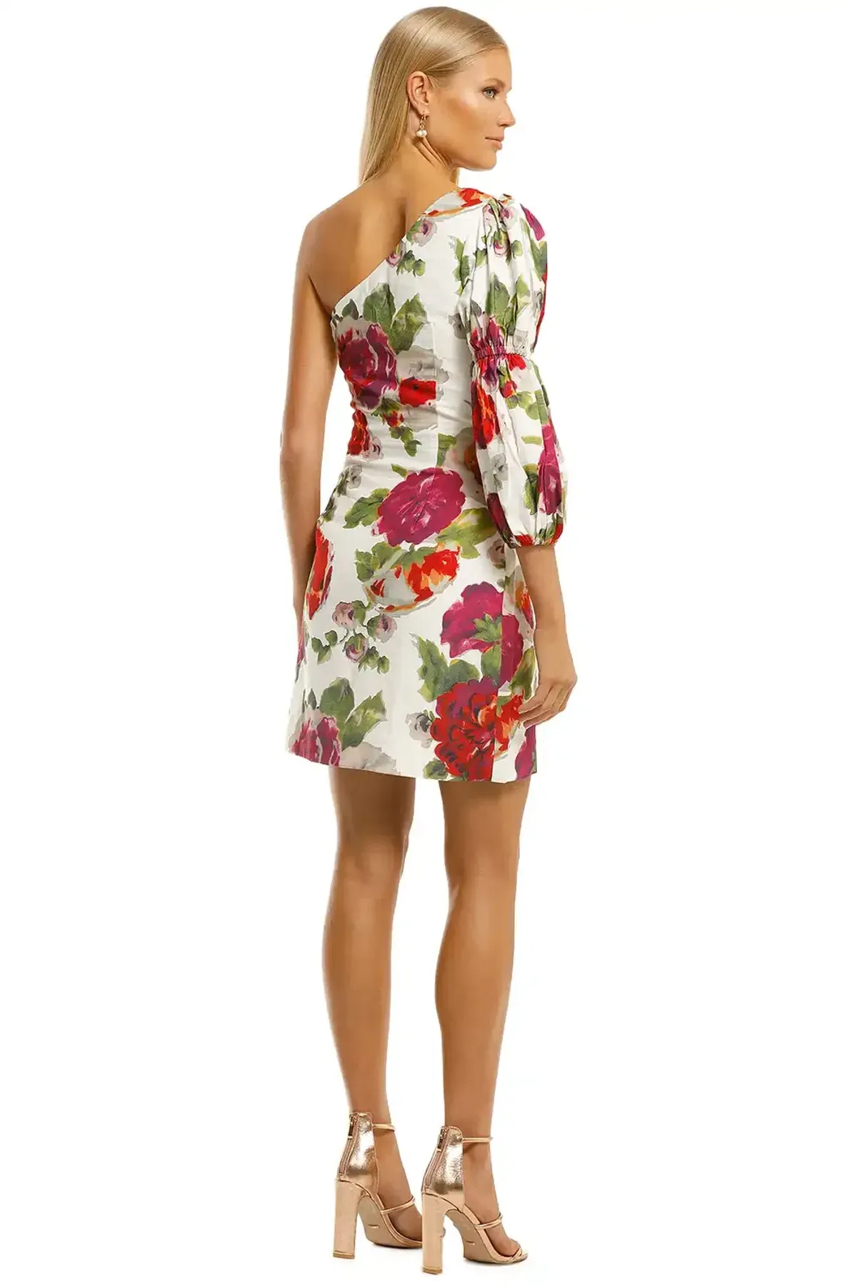 Talulah Beyond Mini Dress Twilight Bloom Print Multi Print Size 8 - Image 3