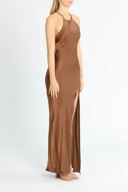 Bec & BridgeAnnika Maxi Dress Brown Size 12 for rent on The Volte - image 2